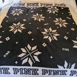 PINK Snowflake Blanket